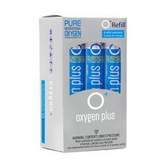 O+ Refill – 6-pack - Each 3.42 Litres, 50+ Breaths Per Canister